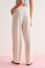 Load image into Gallery viewer, Diana Solid Wide-Leg Pants- Ivory