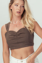 Load image into Gallery viewer, Bella Crop Top- Olive