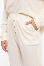 Load image into Gallery viewer, Waffle Knit Set- Ivory