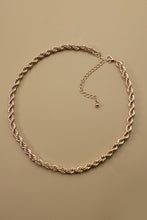 Load image into Gallery viewer, Rope Chain Necklace- 5mm