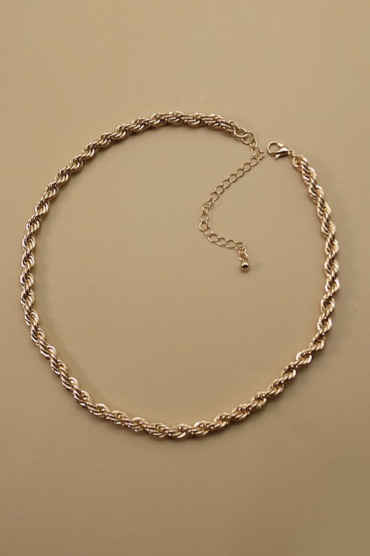 Rope Chain Necklace- 5mm