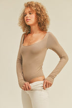 Load image into Gallery viewer, SOFTLUX Seamless Bodysuit- Tan