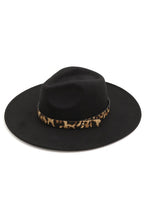 Load image into Gallery viewer, Leopard Wide Brim Hat