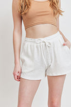 Load image into Gallery viewer, Knit Shorts- White